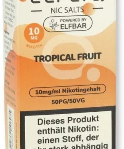 Elfliq by Elfbar Nikotinsalz Liquid Tropical Fruit 10mg