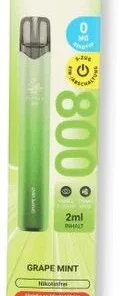 Elfbar 800 Grape Mint Einweg E-Zigarette 0mg