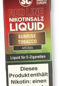 SC Red Line Nikotinsalz Liquid Sunrise Tobacco 20mg