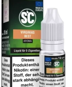 E-Liquid SC Aroma Virginias Tabak 12mg Nikotin