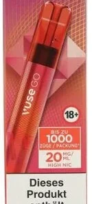 Vuse Go 1000 Berry Watermelon 20mg Einweg E-Zigarette