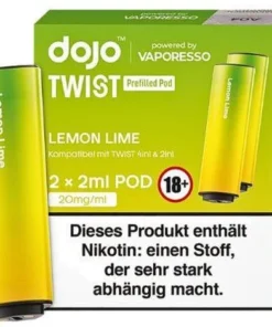Vaporesso Dojo Twist Lemon Lime Prefilled Pod 2x2ml 20mg