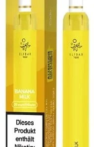 Elf Bar T600 E-Zigarette mit Filter Banana-Milk 20mg
