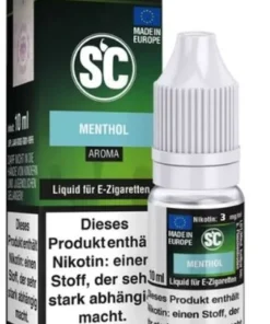 E-Liquid SC Aroma Menthol 3mg Nikotin