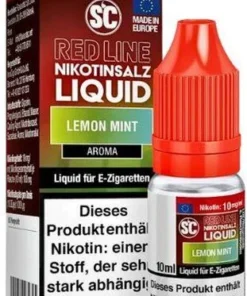 SC Red Line Nikotinsalz Liquid Lemon Mint 10mg