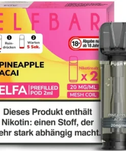 Elf Bar ELFA Pineapple Acai Prefilled Pod 2x2ml 20mg