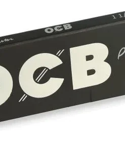 OCB Schwarz Zigarettenpapier Premium 50 Blatt