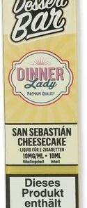 Dinner Lady Dessert Bar San Sebastian Cheesecake Liquid 10mg