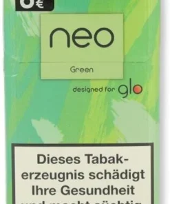 neo Green (ehemalig Green Click Tobacco) Sticks für Glo