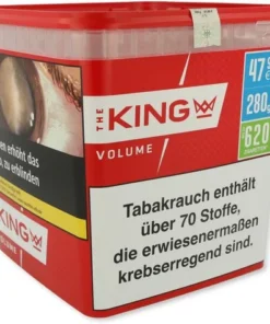 The King Red Volumen Tabak Megabox 280g