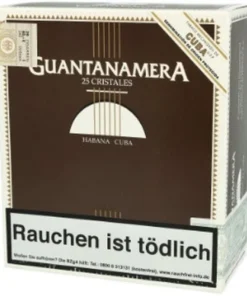 Guantanamera Zigarren Cristales Glastube 25Stk.