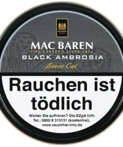 Mac Baren Pfeifentabak Black Ambrosia 100g Dose