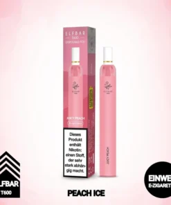 Elfbar T600 | Peach Ice