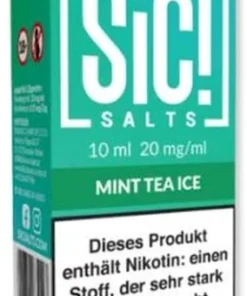 SiC! Salts Nikotinsalz Liquid Mint Tea Ice 10ml 20mg/ml