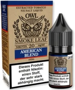 OWL Smoke Leaf American Blend Nikotinsalz Liquid 10ml 20mg