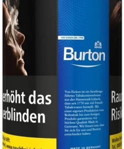 Burton Tabak Blue 120g Dose Feinschnitt