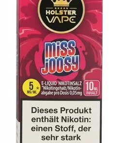 Holster Vape Miss Joosy Nikotinsalz Liquid 5mg 10ml
