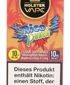 Holster Vape Rico Punch Nikotinsalz Liquid 10mg 10ml