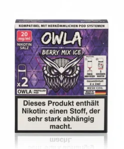 OWLA Berry Mix Ice Prefilled Pod 2x2ml 20mg