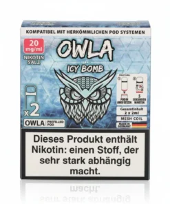 OWLA Icy Bomb Prefilled Pod 2x2ml 20mg