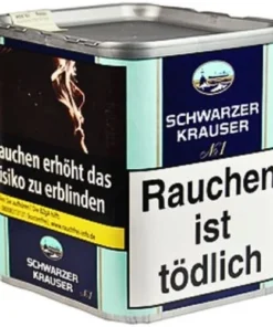 Schwarzer Krauser Tabak No 1 61g Dose Feinschnitt