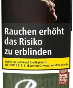 Pepe Tabak ohne Zusatzstoffe Virginia Dark Green Feinschnitt 30g Päckchen