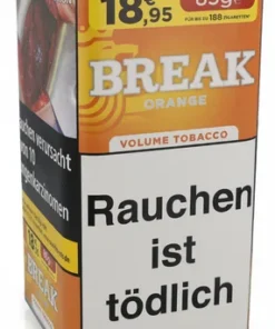 Break Tabak Orange 85g Dose Volumentabak