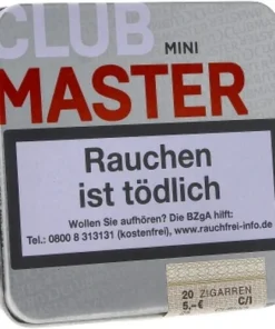 Clubmaster Mini Red ohne Filter Zigarillos