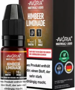 Avoria Nikotinsalz Liquid Himbeer Limonade 10mg