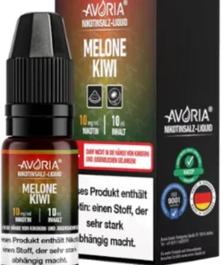 Avoria Nikotinsalz Liquid Melone Kiwi 10mg