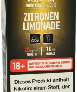 Avoria Nikotinsalz Liquid Zitronen Limonade 20mg