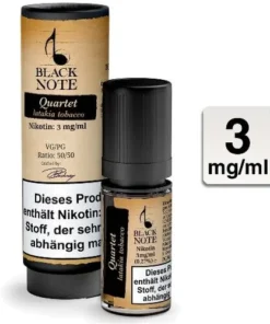Black Note Quartet Liquid 3 mg