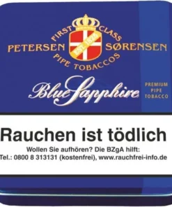 Blue Sapphire Pfeifentabak Petersen und Sörensen 100g