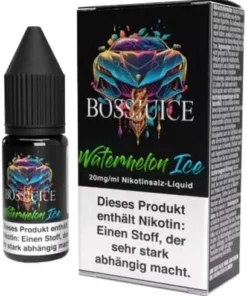 Boss Juice Watermelon Ice Nikotinsalz Liquid 10ml 20mg