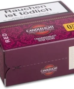 Candlelight Red Cherry Filter Zigarillos