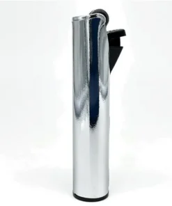 Champ Lighters Deluxe, Feuerzeug mit Reibrad, Flint metal, silber