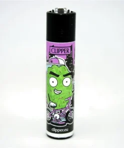 Clipper Feuerzeug 420 Buddies lila