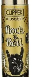 Clipper Feuerzeug Dark Heaven 4 Rock & Roll forever 2v4