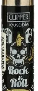 Clipper Feuerzeug Dark Heaven 4 Rock & Roll forever 3v4