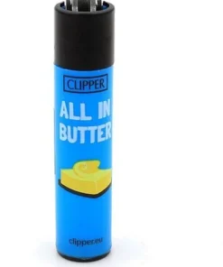 Clipper Feuerzeug Denglish 5 – 1v4 All in Butter