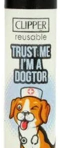 Clipper Feuerzeug Dogz 4v4 TRUST ME I`M A DOCTOR