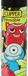 Clipper Feuerzeug Doodle Art 2v4 MONSTER