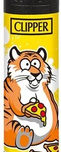 Clipper Feuerzeug Fat Animals Tiger