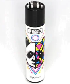 Clipper Feuerzeug Geomatric Animals 1v4 Panda