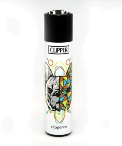 Clipper Feuerzeug Geometrical Animals Hund