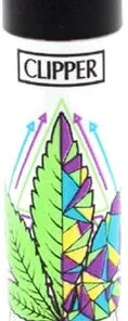 Clipper Feuerzeug Geometrical Leaves 1v4