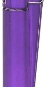 Clipper Feuerzeug Metall Lila