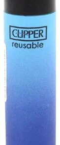 Clipper Feuerzeug Metallic Gradient #4 blau