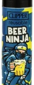 Clipper Feuerzeug Ninjas 3v4