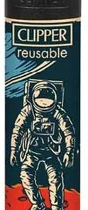 Clipper Feuerzeug Space 1v4 Astronaut